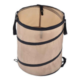 37.8L Collapsible Leaf Trash Can Reinforced Steel Spring Oxford Cloth Collapsible Container Small Size In Australia - Darrahopens