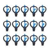 15Pcs Lawn Sprinkler Nozzle G1/2 External Thread 360° Automatic Rotation Mid Range for Lawn Garden Watering IrrigationImpeller Nozzle In Australia - Darrahopens