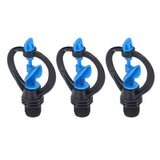 15Pcs Lawn Sprinkler Nozzle G1/2 External Thread 360° Automatic Rotation Mid Range for Lawn Garden Watering IrrigationImpeller Nozzle In Australia - Darrahopens