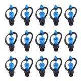 15Pcs Lawn Sprinkler Nozzle G1/2 External Thread 360° Automatic Rotation Mid Range for Lawn Garden Watering IrrigationRound Nozzle In Australia - Darrahopens
