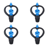 15Pcs Lawn Sprinkler Nozzle G1/2 External Thread 360° Automatic Rotation Mid Range for Lawn Garden Watering IrrigationRound Nozzle
