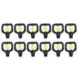 12pcs Rotating Irrigation Sprinkler Plastic Spray Nozzle with G1/2 Male Thread for Garden Yard Lawn In Australia - Darrahopens