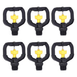 12pcs Rotating Irrigation Sprinkler Plastic Spray Nozzle with G1/2 Male Thread for Garden Yard Lawn In Australia - Darrahopens