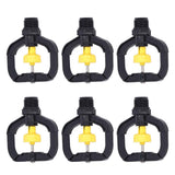 12pcs Rotating Irrigation Sprinkler Plastic Spray Nozzle with G1/2 Male Thread for Garden Yard Lawn In Australia - Darrahopens