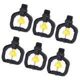 12pcs Rotating Irrigation Sprinkler Plastic Spray Nozzle with G1/2 Male Thread for Garden Yard Lawn