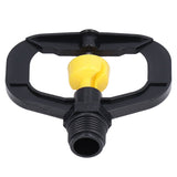 12pcs Rotating Irrigation Sprinkler Plastic Spray Nozzle with G1/2 Male Thread for Garden Yard Lawn