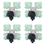 10 Set Cross Misting Spray Nozzle with 4/7mm Joint Micro Irrigation Head for Farmland Garden Sprinklers In Australia - Darrahopens