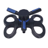 Lawn Sprinkler 360° Automatic Rotation Trifurcate Type with Quick Coupling for Garden Watering Irrigation System In Australia - Darrahopens