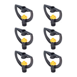 6pcs Irrigation Sprinkler Nozzle G3/4 Male Thread Plastic Black for Agricultural Base Greenhouse In Australia - Darrahopens