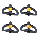 6pcs Irrigation Sprinkler Nozzle G3/4 Male Thread Plastic Black for Agricultural Base Greenhouse In Australia - Darrahopens