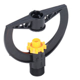 6pcs Irrigation Sprinkler Nozzle G3/4 Male Thread Plastic Black for Agricultural Base Greenhouse