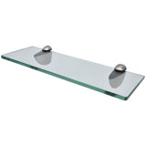 Bathroom Glass Shelf WallMounted Zinc Alloy Storage Rack Bathroom Accessory for Home