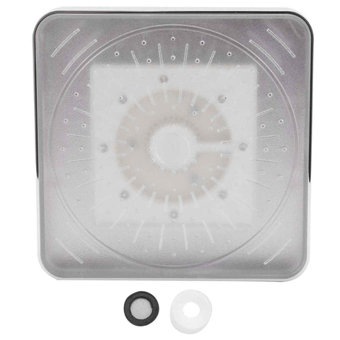 6in LED Shower Head with 7 Colors Changing Innovative Top Shower Sprayer for Bathroom HomeColorful