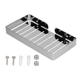 Soap Dish Shelf 304 Stainless Steel Bathroom Hollow Self Draining Wall Mounted Soap Box