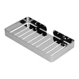 Soap Dish Shelf 304 Stainless Steel Bathroom Hollow Self Draining Wall Mounted Soap Box