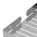 Soap Dish Shelf 304 Stainless Steel Bathroom Hollow Self Draining Wall Mounted Soap Box