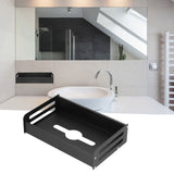 Rectangular Tissue Holder Space Aluminum Creative Can Put Mobile Phone Waterproof Straw Paper Roll Wall Hanging