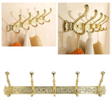Hanger Antique European Style Zinc Alloy Bathroom Coat Hook for Hanging Coats Jackets Hats Towels Coat Hooks