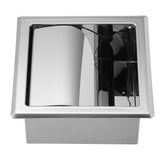 Mirror Surface Toilet Paper Holder Stainless Steel Paper Towel Rack Toilet Tissue Rack for Home Hotel Bathroom