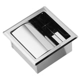 Mirror Surface Toilet Paper Holder Stainless Steel Paper Towel Rack Toilet Tissue Rack for Home Hotel Bathroom