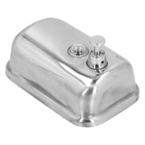 Soap Dispenser Manual Wall Mounted Stainless Steel Shower Gel Shampoo Hand Soap Dispenser 500ml