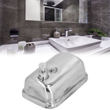 Soap Dispenser Manual Wall Mounted Stainless Steel Shower Gel Shampoo Hand Soap Dispenser 500ml