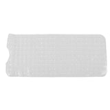 Bath Mat Mat PVC Anti Slip Mat for Bathroom Kitchen Hotel Toilet Shower Room 100x40cmTransparent