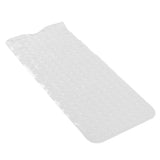 Bath Mat Mat PVC Anti Slip Mat for Bathroom Kitchen Hotel Toilet Shower Room 100x40cmTransparent