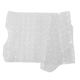 Bath Mat Mat PVC Anti Slip Mat for Bathroom Kitchen Hotel Toilet Shower Room 100x40cmTransparent