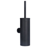 Toilet Brush with Holder Stainless Steel Long Handle Toilet Bowl Brush Soft Toilet Brush Toilet Cleaning Brush SetBlack