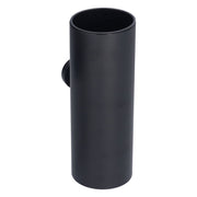 Toilet Brush with Holder Stainless Steel Long Handle Toilet Bowl Brush Soft Toilet Brush Toilet Cleaning Brush SetBlack
