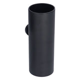 Toilet Brush with Holder Stainless Steel Long Handle Toilet Bowl Brush Soft Toilet Brush Toilet Cleaning Brush SetBlack