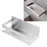 Stainless Steel Shower Rack Waterproof Anti Rust No Drilling Wall Mounted Shower Shelf with Brushed Finish