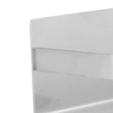 Stainless Steel Shower Rack Waterproof Anti Rust No Drilling Wall Mounted Shower Shelf with Brushed Finish