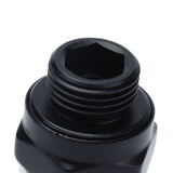 G1/2 Top Shower Adapter Adjustable Copper Shower Head Holder Home Bathroom Accessory Black