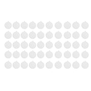 Disposable Shower Drain Hair Catcher Sink Strainer Anti Clogging Mesh Stickers for Bathroom SuppliesRound 50PCS 9x9cm