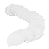 Disposable Shower Drain Hair Catcher Sink Strainer Anti Clogging Mesh Stickers for Bathroom SuppliesRound 50PCS 9x9cm In Australia - Darrahopens