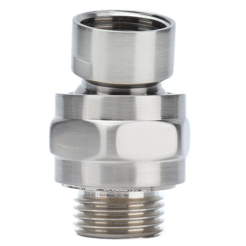 G1/2 Shower Head Adapter Copper Shower Diverter Valve for Home Bathroom Top Spray Accessories Brushed