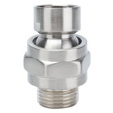 G1/2 Shower Head Adapter Copper Shower Diverter Valve for Home Bathroom Top Spray Accessories Brushed