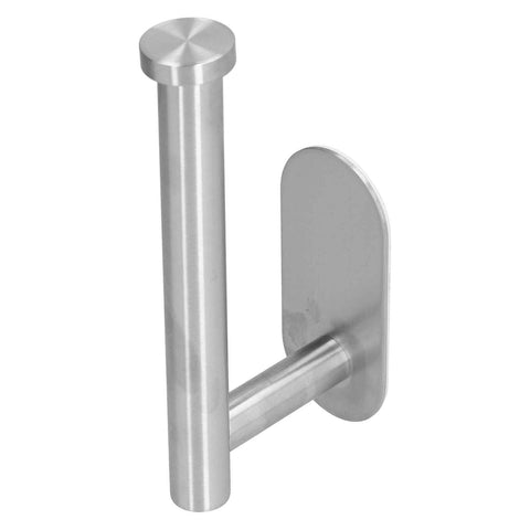 304 Stainless Steel Paper Towel Holder No Punch Tissue Rack for Bathroom Kitchen Hotel Laundry Room In Australia - Darrahopens