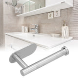 304 Stainless Steel Paper Towel Holder No Punch Tissue Rack for Bathroom Kitchen Hotel Laundry Room