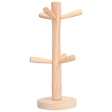 Mug Rack Wooden Thickened Durable Anti Rust Multifunctional Coffee Mug Holder for Home Office Hotel In Australia - Darrahopens