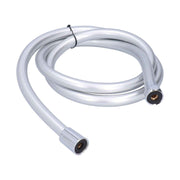 PVC Shower Hose 1.5m Shower Head Hose Water Heater Hose Smooth Explosion Proof Silver for Bathroom In Australia - Darrahopens