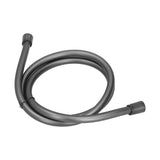PVC Shower Hose 1.5m Handheld Shower Hose Smooth and Anti Entanglement Durable Shower Tube Grey for Bathroom