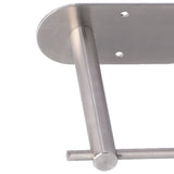 Plastic Wrap Rack Stainless Steel Wall Mounted Paper Towel Rack Paper Roll Holder for Kitchen Bathroom