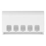 Wall Mounted Toothbrush Holder Detachable Toothbrush Organizer for Bathroom Home Hotel