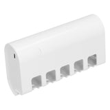 Wall Mounted Toothbrush Holder Detachable Toothbrush Organizer for Bathroom Home Hotel