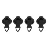4Pcs Heavy Duty Suction Cup Anchor Tie Down Portable Strong Suction Cup Hook for Camping Travel OutdoorTriangular Buckle In Australia - Darrahopens