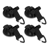 4Pcs Heavy Duty Suction Cup Anchor Tie Down Portable Strong Suction Cup Hook for Camping Travel OutdoorTriangular Buckle In Australia - Darrahopens
