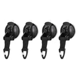 4Pcs Heavy Duty Suction Cup Anchor Tie Down Portable Strong Suction Cup Hook for Camping Travel OutdoorTriangular Buckle In Australia - Darrahopens